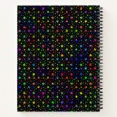 Verf Splatter Stars Notitieboek (Achterkant)