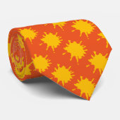 Verf Splatter Stropdas (Opgerold)