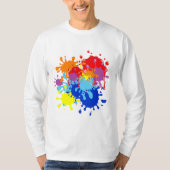 Verf Splatter T-shirt (Voorkant)
