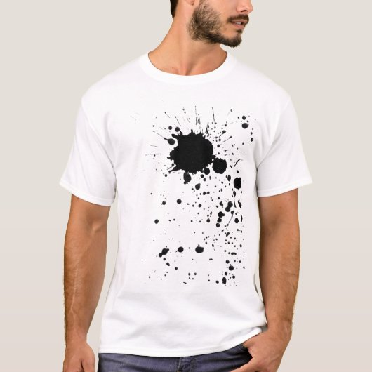 Verf Splatter T-shirt (Voorkant)