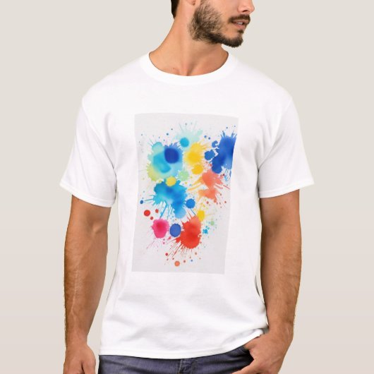 verf t-shirt (Voorkant)