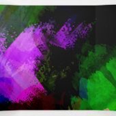 Verf voor abstracte waterverf 2 drieluik wenskaart (Binnenkant midden)