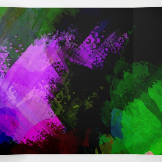 Verf voor abstracte waterverf 2 drieluik wenskaart (Binnenkant midden)