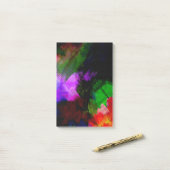 Verf voor abstracte waterverf 2 post-it® notes (Op bureau)