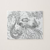 Verf voor tuinbouw Kleur uw eigen puzzel Legpuzzel (Horizontaal)