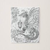 Verf voor tuinbouw Kleur uw eigen puzzel Legpuzzel (Verticaal)