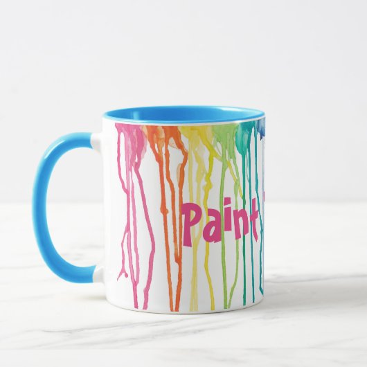 Verf water? Mok regenboogschijven (Links)