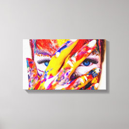 Verf | Zazzle_Growshop. Canvas Afdruk