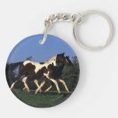 Verfbedekking loopt sleutelhanger (Achterkant)