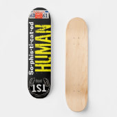 VERFIJND MENSELIJK 7¾" Deck Skateboard (Voorkant)