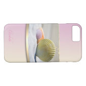 Verfijnd, Ombre, Seashells - Gepersonaliseerd Case-Mate iPhone Case (Achterkant (Horizontaal))
