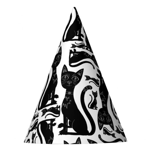 Verfijnd pet voor feestjes feesthoedjes (Voorkant)