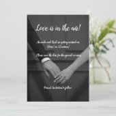 Verfijnd Save the Date bericht Kaart (Staand voorkant)