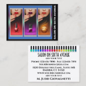 Verfijnd Visitekaartje van Salon (Voorkant / Achterkant)