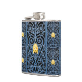 Verfijnde Art Deco-droogflasje 3 Heupfles (Links)