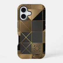 Verfijnde Art Deco Geometrische Tegeltje Hoesje