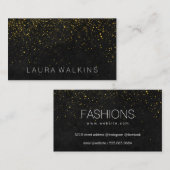 Verfijnde Gold Dust Visitekaartje (Voorkant / Achterkant)