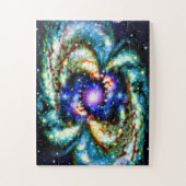 Verfijnde leuke kosmische galaxy night sky party legpuzzel (Verticaal)
