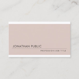 Verfijnde, moderne, professionele ontwerpkleur Lux Visitekaartje