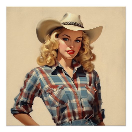 Verfijnde Prairie Romance: Wild West fluistert Perfect Poster (Voorkant)