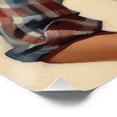 Verfijnde Prairie Romance: Wild West fluistert Perfect Poster (Hoek)