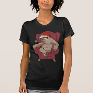 Verfijnde sleuf met drie richtingen t-shirt