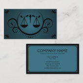 verfijning van de rechtspraak visitekaartje (Voorkant / Achterkant)