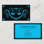 verfijning van de rechtspraak visitekaartje (Voorkant / Achterkant)