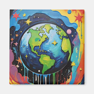 verfinfuus van Planet Earth Magneet