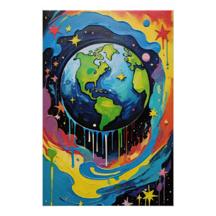 verfinfuus van Planet Earth Perfect Poster