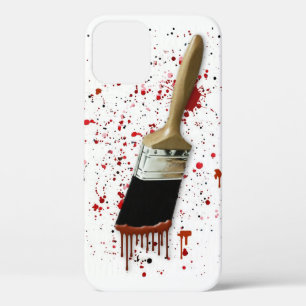 Verfkwast iPhone 12 Hoesje