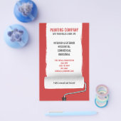 Verflyer van de Verkenner van het Verfende Bedrijf Flyer (Enkel)