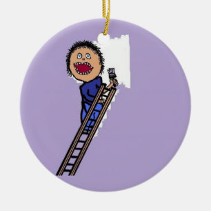 verfmuur keramisch ornament