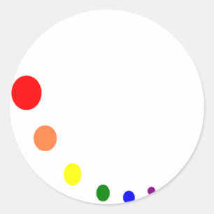 verfpallet ronde sticker