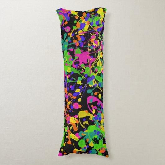 Verfplaat nachtverlichting lichaamskussen (Voorkant Verticaal)