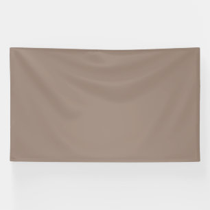 Verfraai uw woonkamerstijl met een bruine spandoek