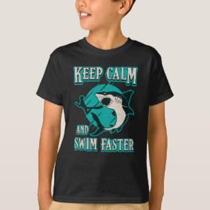 Verfreesing houdt kalm en snel smakelijk t-shirt