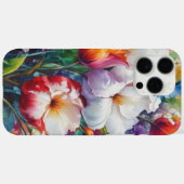 Verfris uw cadeau met een vet bloemontwerp Case-Mate iPhone case (Achterkant (horizontaal))