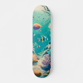 Verfrissende oceaanleven skateboard