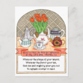 Verfrissende theepot Inspirerend Briefkaart (Voorkant)