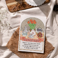 Verfrissende theepotten Verjaardag Kaart