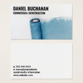 Verfroller Tool | Geverfde Muur Visitekaartje (Voorkant /achterkant)