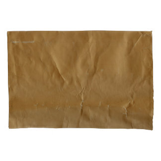 Verfrommeld rood papier: grungy achtergrond. kussensloop