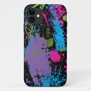 Verfspatten iPhone 11 Hoesje