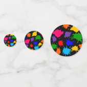 Verfspatten Confetti (Voorkanten)