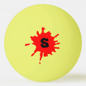 Verfspatten Pingpongballen (Achterkant)