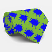 Verfspatten Stropdas (Opgerold)