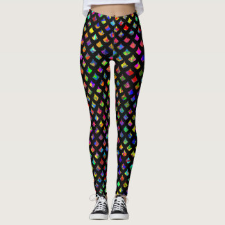 Verfspatten Zeemeermin Schubben Leggings