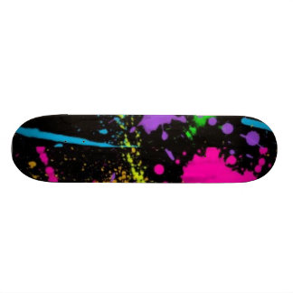 verfsplaatstroze-paars skateboard
