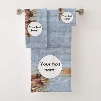 Verftextuur afpellen bad handdoek